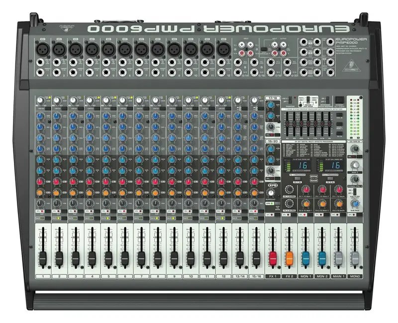 Behringer PMP6000 20-Channel Powered Mixer
