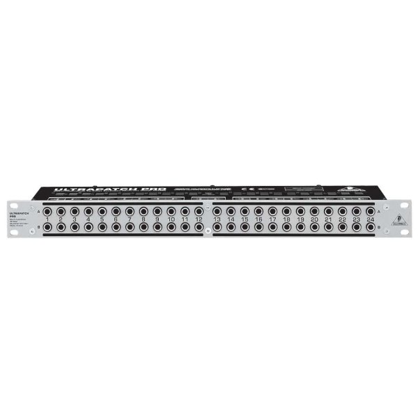 Behringer PX3000 Multi-Functional 48-Point 3-Mode Balanced Patchbay