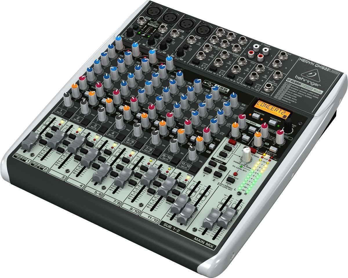 Behringer QX1622USB USB Mixer with Effects