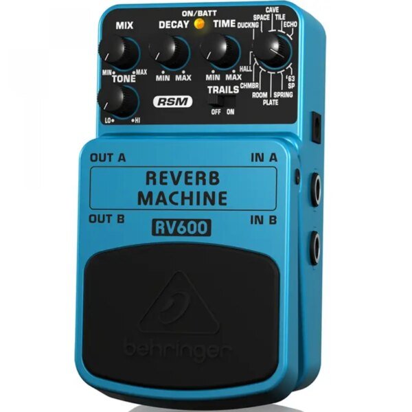 Behringer RV600 Reverb Machine Modeling Effects Pedal