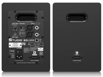 products behringer studio 50usb 5 powered studio monitors with usb pair a68610