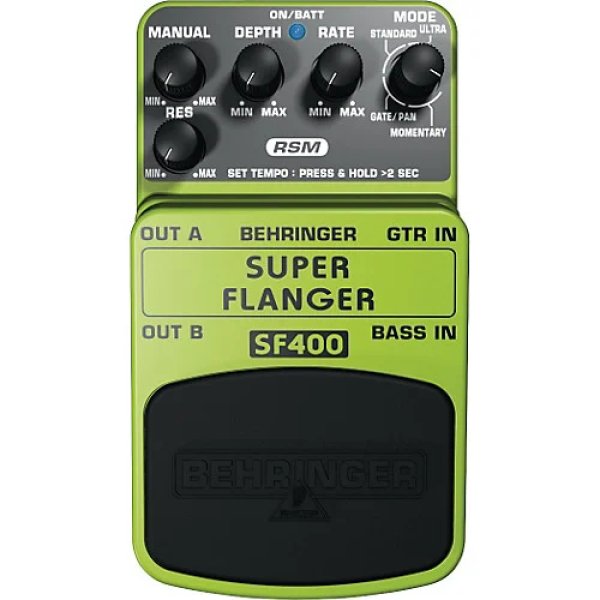 Behringer Super Flanger SF400 Guitar Effects Pedal