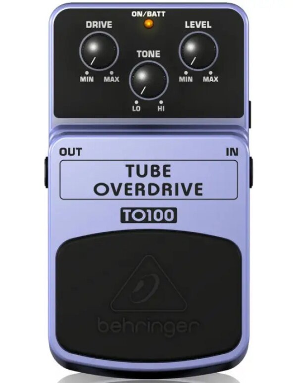 Behringer TO100 Tube Overdrive Guitar Effects Pedal