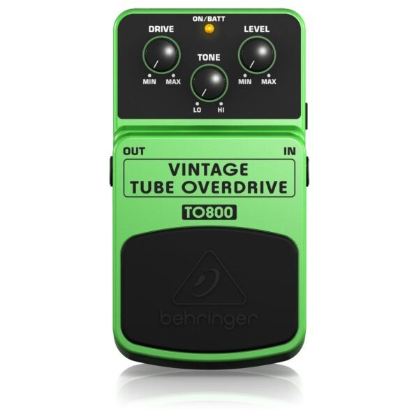 Behringer TO800 Vintage Tube Overdrive Guitar Effects Pedal