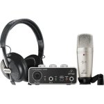 products behringer u phoria studio complete recording podcasting bundle a120034