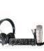 products behringer u phoria studio pro complete recording podcasting bundle a120035