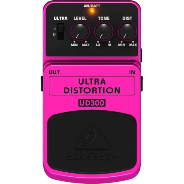 Behringer UD300 Ultra Distortion Effects Pedal