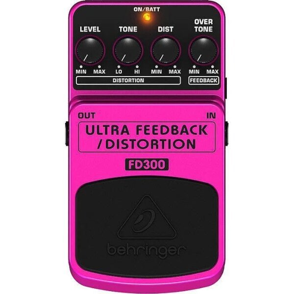 Behringer Ultra Feedback/Distortion FD300 Effects Pedal