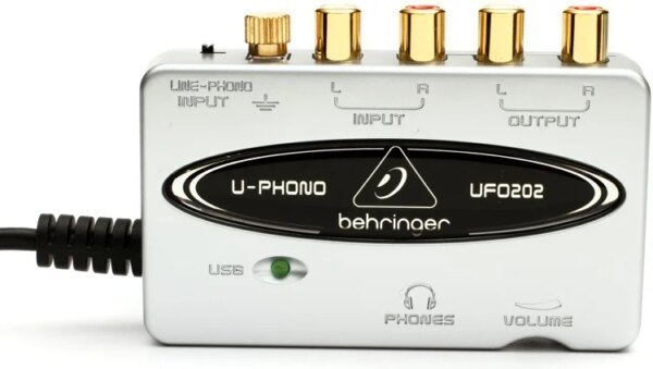 Behringer UPHONO UFO202 USB Audio Interface