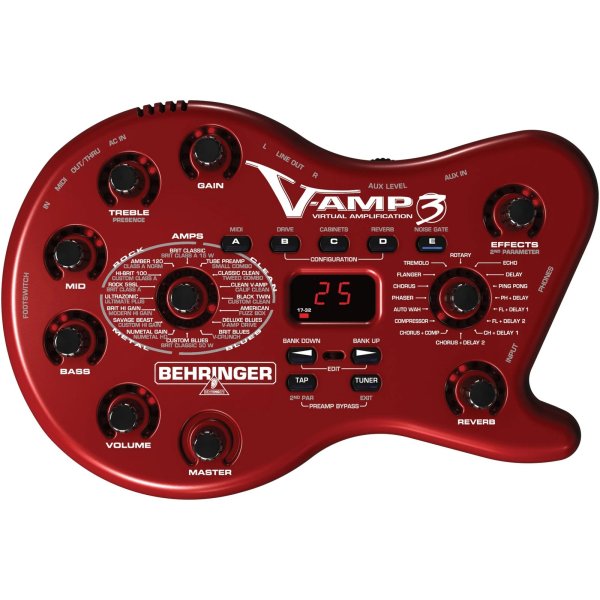 Behringer V-Amp 3 Guitar Multi-Effects Processor