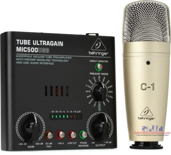 Behringer Voice Studio Recording Bundle