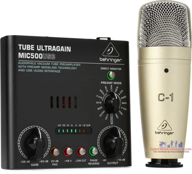 Behringer Voice Studio Recording Bundle