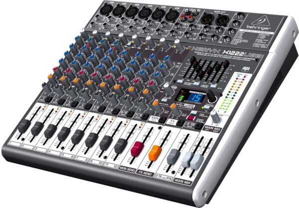 Behringer Xenyx X1222USB Mixer with Effects