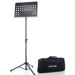 products bespeco sh200 music stands with removable board a80104
