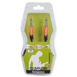 products bespeco sljj300 instrument cable jack a80118