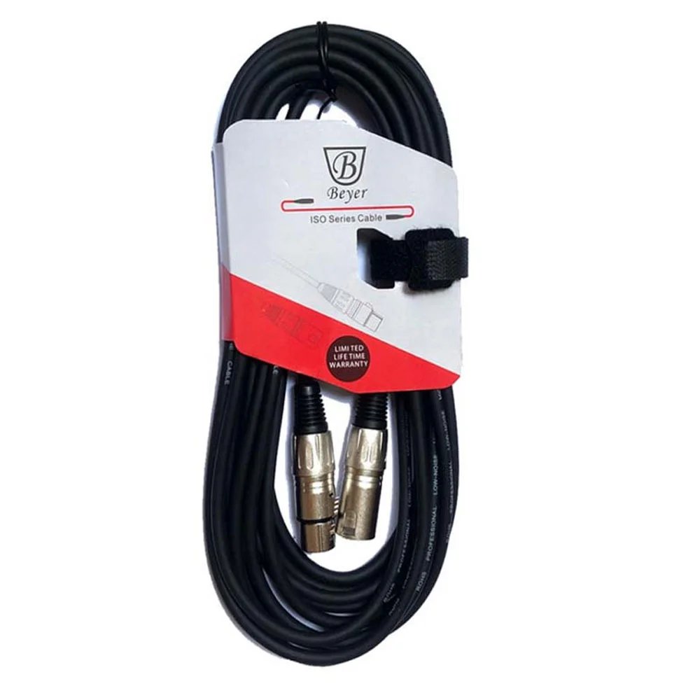 Beyer ISO250LU10 Mic Audio Cable XLR Canon Mono Balanced 10 Meters