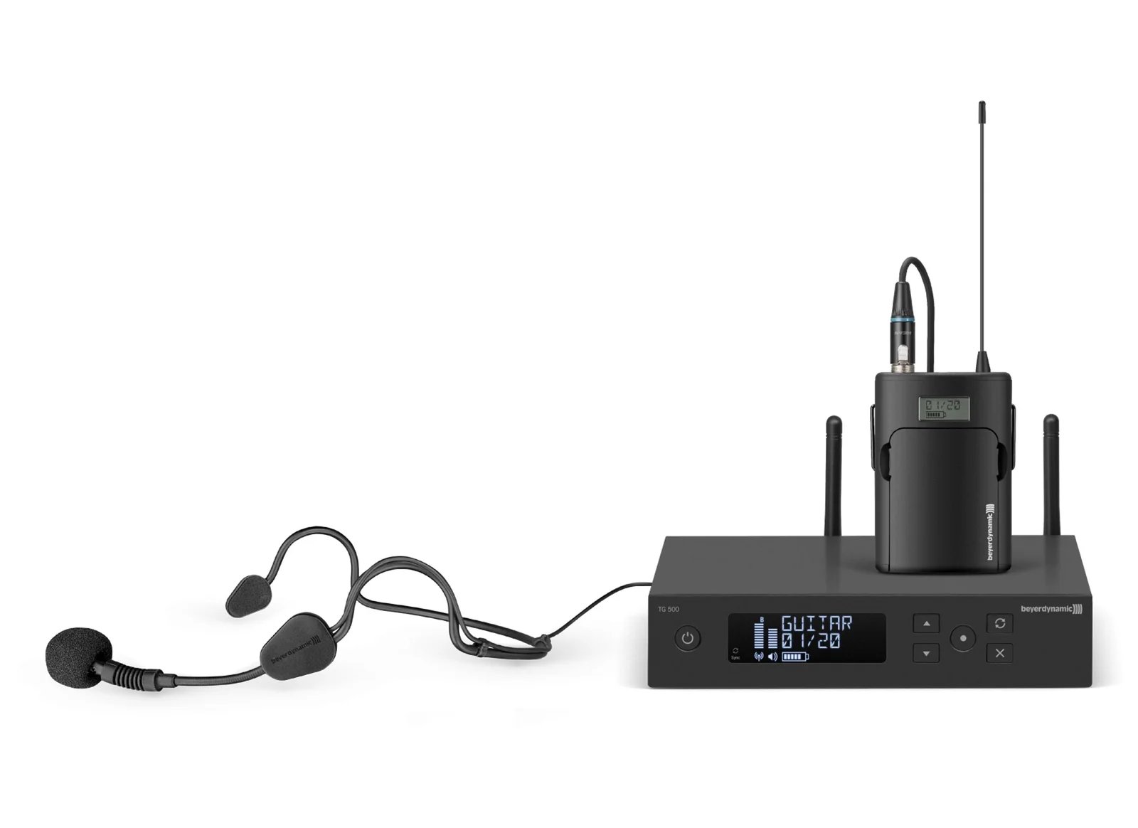 Beyerdynamic TG 534 Headworn Set w/ Neck Microphone & Transmitter