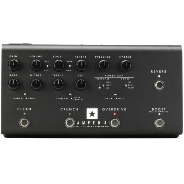Blackstar AMPED 3 Dept. 10 100 watt Guitar Amplifier Pedal