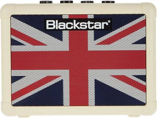 Blackstar Fly 3 Mini 3 inch Guitar Combo Amplifier, Union Jack Grille