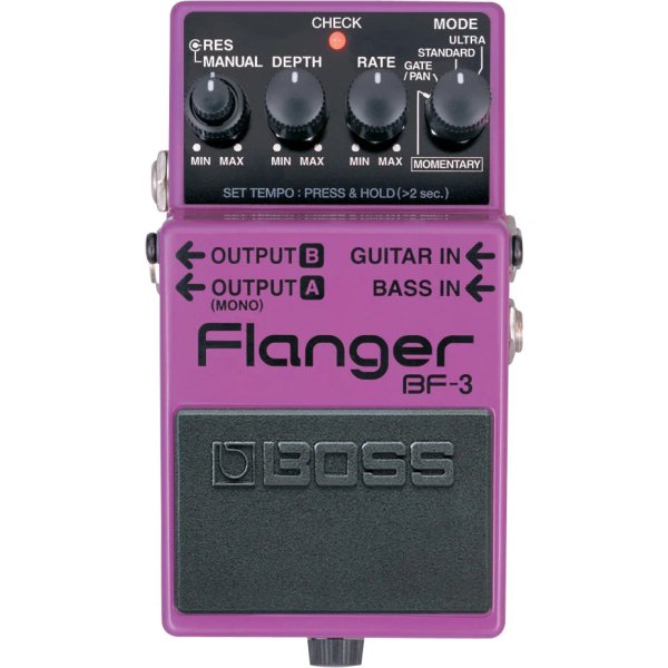 Boss BF3 Flanger Guitar and Bass Effects Pedal