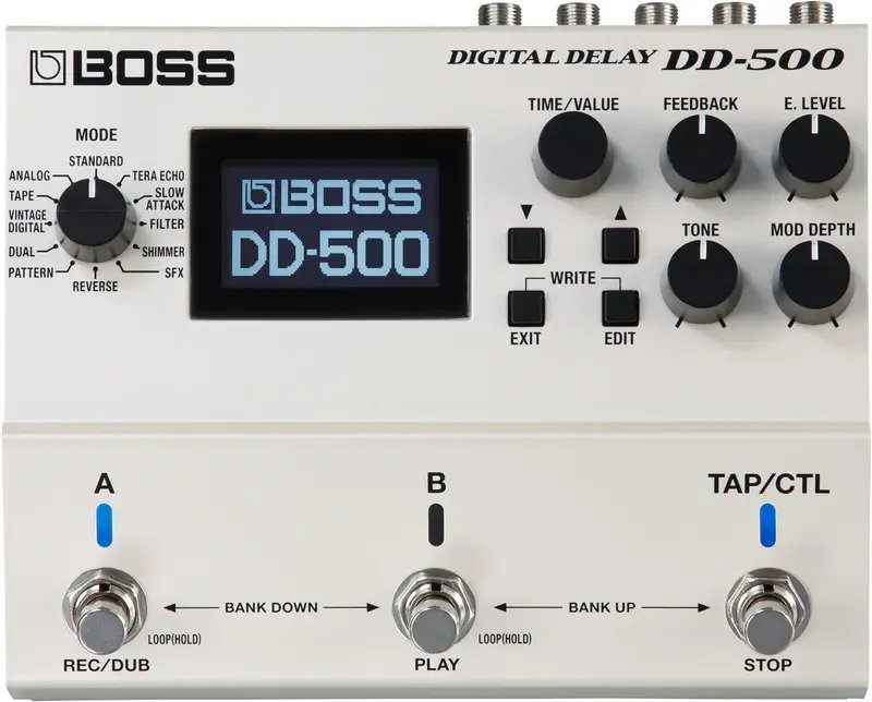 Boss DD 500 Digital Delay Pedal 