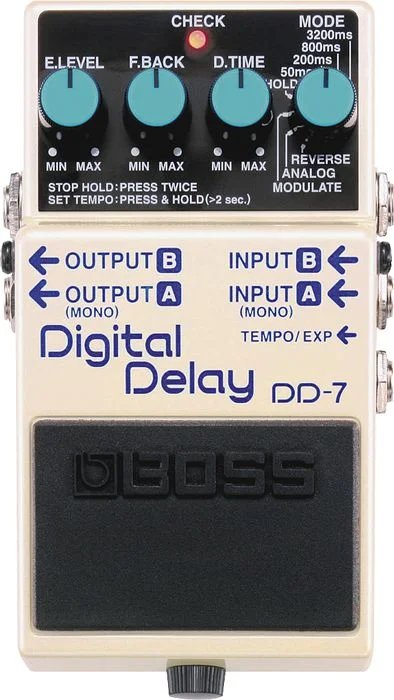 Boss DD 7 Digital Delay Guitar Effects Pedal 