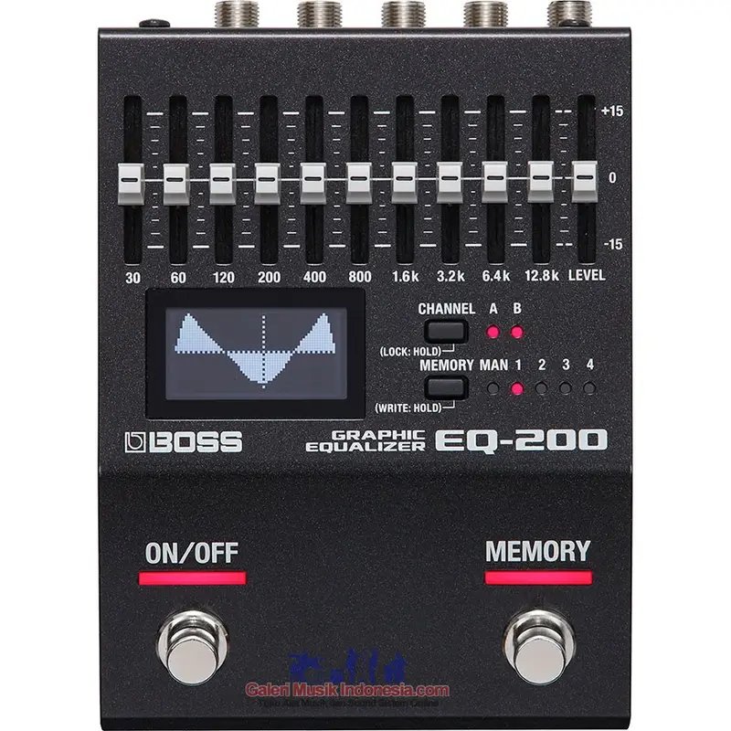 Boss EQ 200 Equalization Effects Pedal
