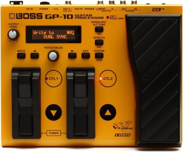 Boss GP 10GK Guitar Multieffects Processor With GK3 Pickup