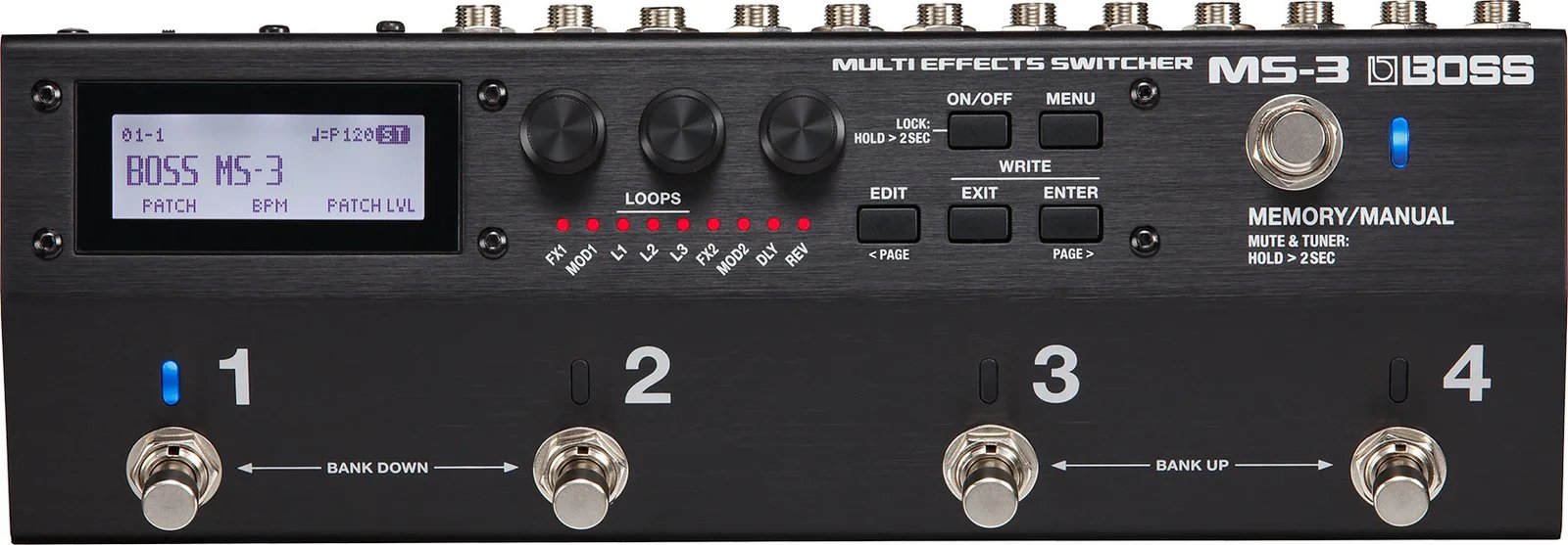 Boss MS3 Multieffects Switcher