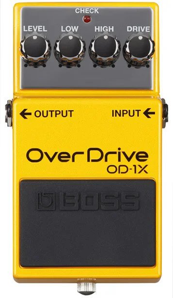 Boss OD 1X Overdrive Guitar Effects Pedal