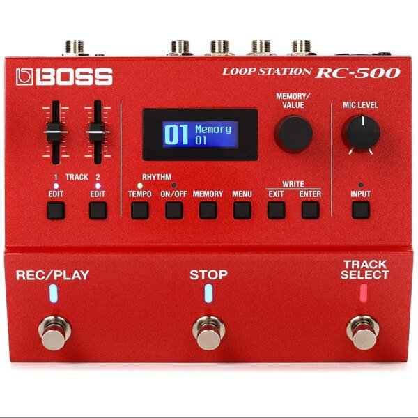 Boss RC500 Loop Station Compact Phrase Recorder Guitar Effect Pedal
