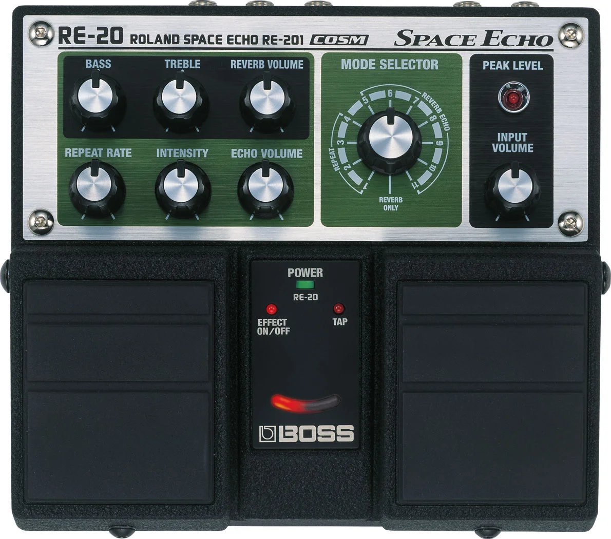 Boss RE 20 Space Echo Delay / Reverb Pedal 