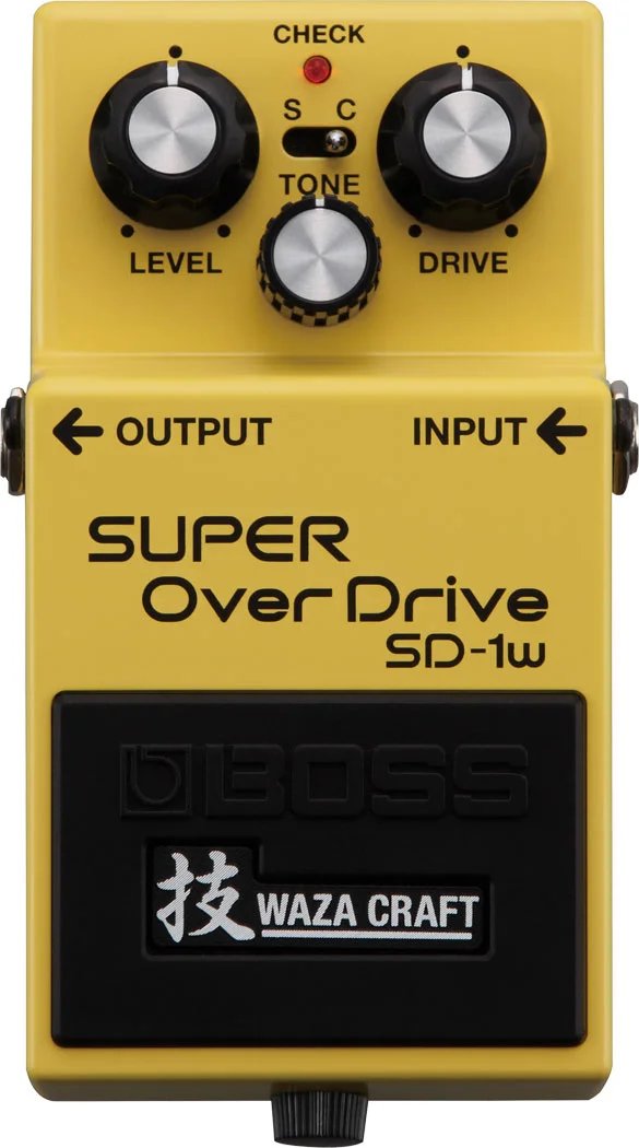 Boss SD 1W Super Overdrive Waza Craft Special Edition