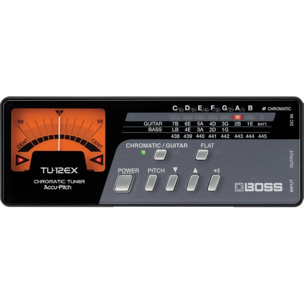 Boss TU 12EX Chromatic Tuner for Guitar & Bass