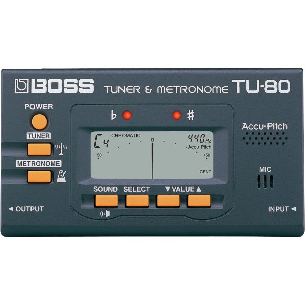 Boss TU 80 Guitar Tuner & Metronome