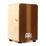 products cajon meinl percussion scp100wn snarecraft profesional cajon walnut frontplate a142315