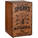 products cajon pearl electronic pbec 210 crate style cajon willie seymour sparks graphic finish a154443