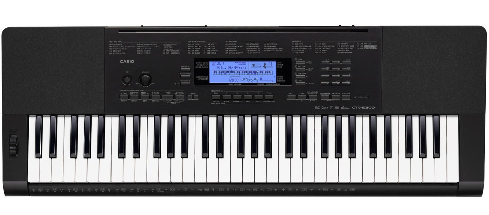 Casio CTK 5200 Portable Keyboard
