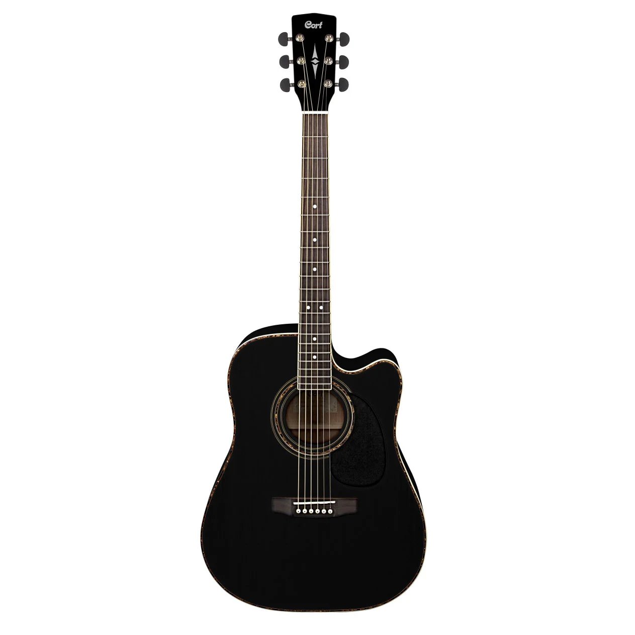 Cort AD 880CE BK Acoustic Electric Guitar, Black