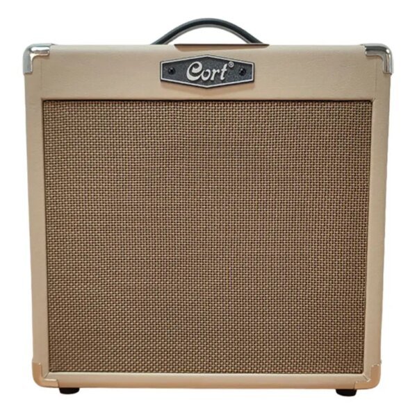 Cort CM15R Electric Guitar Amplifier, White Sea