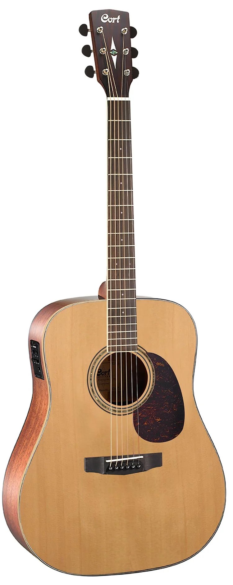 Cort EARTH 100F NS with EQ Acoustic Electric Guitar