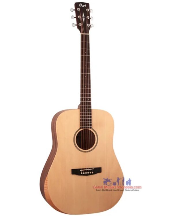 Cort Earth F Bevel Cut OP Acoustic Electric Guitar tanpa BAG