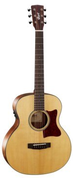 Cort Little CJ Walnut Electric Acoustic Guitar Mini with Bag