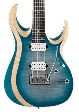 Cort X700 Duality II Polar Ice Burst Includes Gig Bag