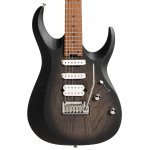 products cort x700 triality opbb electric guitar with bag open pore black burst 8812