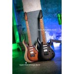 products cort x700 triality opbb electric guitar with bag open pore black burst a147030