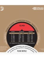 D Addario EJ49 Pro Arte Normal Tension Black Nylon Classical Guitar Strings