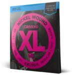 D Addario EXL1700-5 Nickel 45-130 Regular Light Long Scale for 5 String Electric Bass Strings