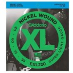 products d addario exl220 nickel 40 95 wound super light electric bass string long scale a147374