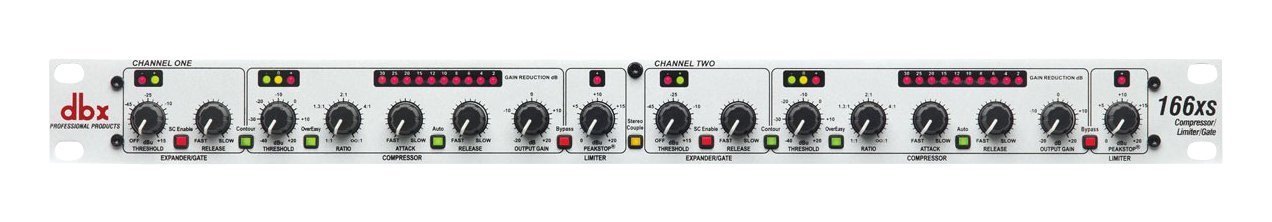 dbx 166xs Dual Compressor Limiter